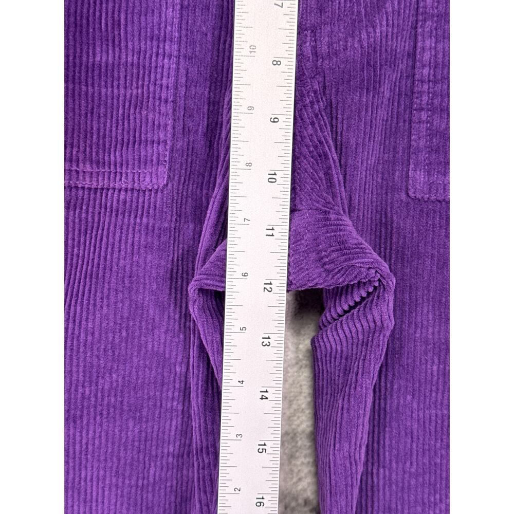 Hammies Bell Bottom Pants 30 Mens Purple Corduroy - Picture 4 of 7